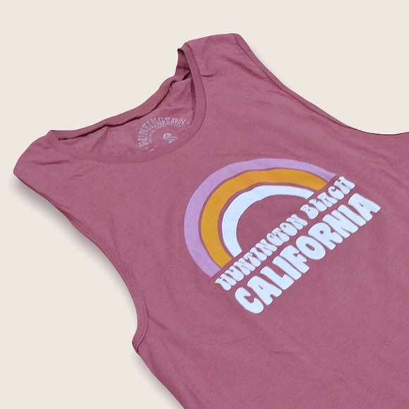 Huntington Beach Pink Tank Top - Picture 3 of 3